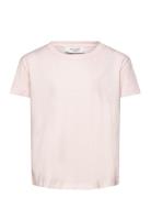 Organic T-Shirt Tops T-shirts Short-sleeved Pink Rosemunde Kids