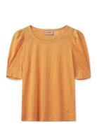 MOS MOSH Mmchrissie Burn-Out Tee Orange