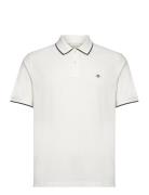 GANT Framed Tipping Ss Polo Vit