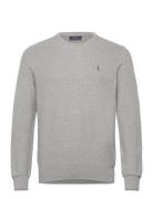 Mesh-Knit Cotton Crewneck Sweater Tops Sweat-shirts & Hoodies Sweat-sh...