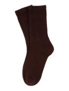 Magda Socks Lingerie Socks Regular Socks Brown SUI AVA