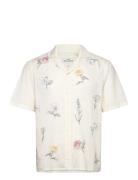 Hco. Guys Wovens Tops Shirts Short-sleeved White Hollister