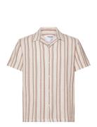 Selected Homme Slhreg-West Shirt Ss Resort Camp Beige