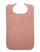 Pippi Organic Terry Bib - Large Rosa