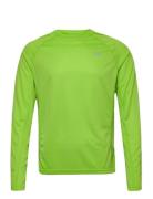 Newline Men Core Running T-Shirt L/S Grön