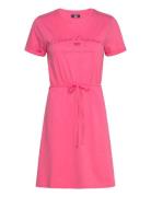 Vin T-Shirt Dress Maika Women Kort Klänning Pink VINSON