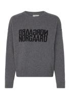 Recy Soft Knit Tilona Sweater Tops Knitwear Jumpers Grey Mads Nørgaard