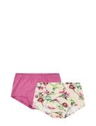 Jemma 2-Pack Night & Underwear Underwear Panties Pink Molo