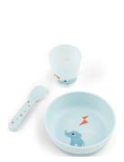 Foodie First Meal Set Playground Blue Home Meal Time Dinner Sets Blue ...