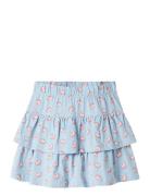 Nkfvigga Skirt Dresses & Skirts Skirts Short Skirts Blue Name It