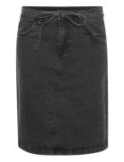 Kaffe Kagloria Denim Skirt Grå