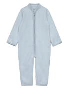 Pram Suit Cotton Fleece Outerwear Fleece Outerwear Fleece Suits Blue H...