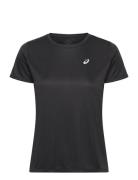 Core Ss Top Sport T-shirts & Tops Short-sleeved Black Asics