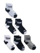 Levi's® Core Ankle Length Socks 6-Pack Sockor Strumpor Multi/patterned...