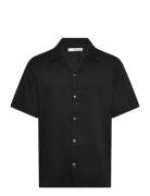 Mango Regular-Fit Shirt With Bowling Collar Svart