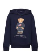 Polo Bear Fleece Hoodie Tops Sweat-shirts & Hoodies Hoodies Navy Ralph...