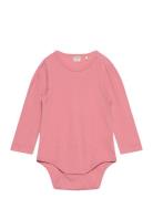 Body Ls - Solid Bodies Long-sleeved Pink CeLaVi