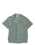 Naram Knitted Shirt Pyjamas Green Bongusta