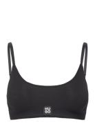 HUGO Bralette Rib Svart