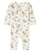 Nbfjess Disney Ls Suit Wdi Långärmad Bodysuit White Name It