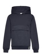 Sweatshirt Ls Tops Sweat-shirts & Hoodies Hoodies Navy En Fant