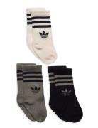 Crew Sock 3P Sockor Strumpor Multi/patterned Adidas Originals