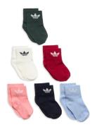 Kids Sock 6Pp Sockor Strumpor Multi/patterned Adidas Originals
