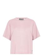 Mmkit Ss Tee Tops T-shirts & Tops Short-sleeved Pink MOS MOSH