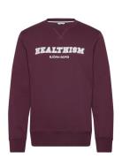 Sthlm Crew Tops Sweat-shirts & Hoodies Sweat-shirts Burgundy Björn Bor...