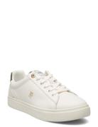 Elevated Essent Sneaker Monogram Låga Sneakers White Tommy Hilfiger