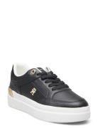 Lux Hardware Court Sneaker Låga Sneakers Black Tommy Hilfiger