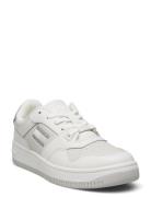 Tjw Retro Basket Tonal Logo Låga Sneakers White Tommy Hilfiger