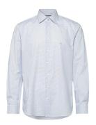 2Ply Fine Dobby Modern Shirt Tops Shirts Business Blue Michael Kors