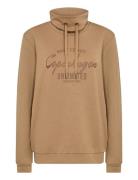 Sc-Banu Tops Sweat-shirts & Hoodies Sweat-shirts Beige Soyaconcept