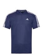 Tr-Es Base 3S T Tops T-shirts Short-sleeved Navy Adidas Performance