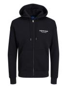 Jack & J S Jorvesterbro Sweat Zip Hood Noos Svart