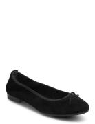 Woms Ballerina Ballerinaskor Ballerinas Black Tamaris