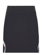 Lds Brook Stripe Skort 50Cm Sport Short Black Abacus