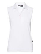 Abacus Lds Pebble Sleeveless Vit