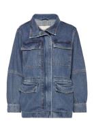 Denim Field Jacket Jeansjacka Denimjacka Blue GANT