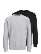 Jjebradley Sweat Crew 2Pk Mp Tops Sweat-shirts & Hoodies Sweat-shirts ...