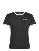 Wrangler Ringer Tee Svart