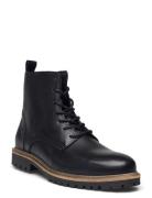 Les Deux Troy Combat Boot Svart