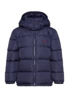 Ripstop Down Hooded Jacket Fodrad Jacka Navy Ralph Lauren Kids