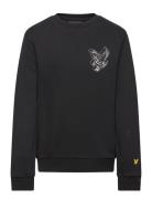 Lyle & Scott 3D Eagle Graphic Sweatshirt Svart