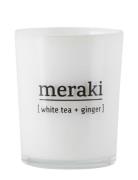 Scented Candle, White Tea & Ginger Doftljus White Meraki