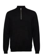 ONLY & SONS Onswyler Life Reg 14 Half Zip Knit Noos Svart