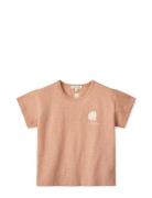 Liewood Dodomo Placement Shortsleeve T-Shirt Korall