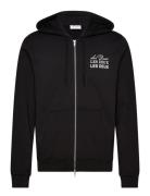 Les Deux Triple Zipper Hoodie Svart