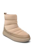 Isa Waterproof Shoes Boots Ankle Boots Ankle Boots Flat Heel Beige WOD...